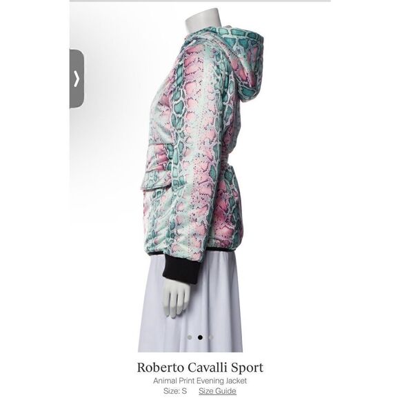 Roberto Cavalli Sport Evening Jacket size S - Picture 2 of 3